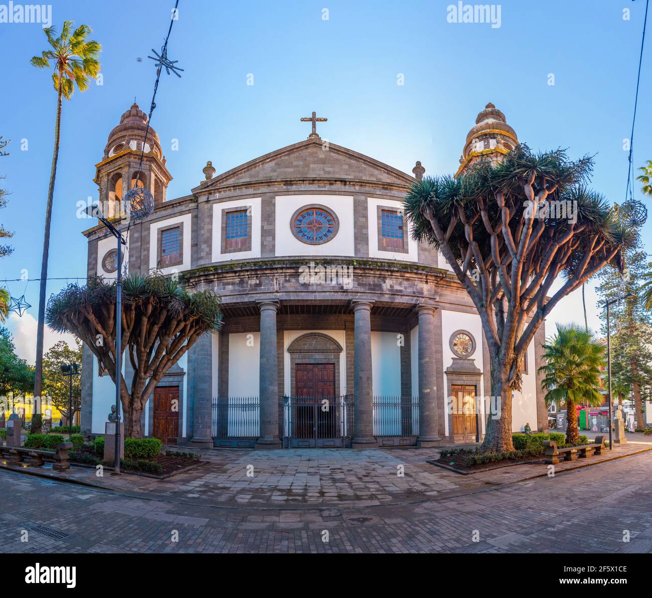 La Laguna, Espagne, janvier 10, 2021 Cathédrale de la Laguna, Tenerife