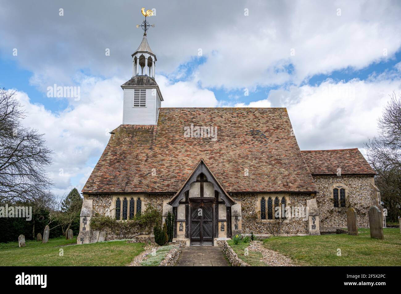 Eglise St Simon et St Jude, Quendon, Saffron Walden, Essex, Royaume-Uni Banque D'Images