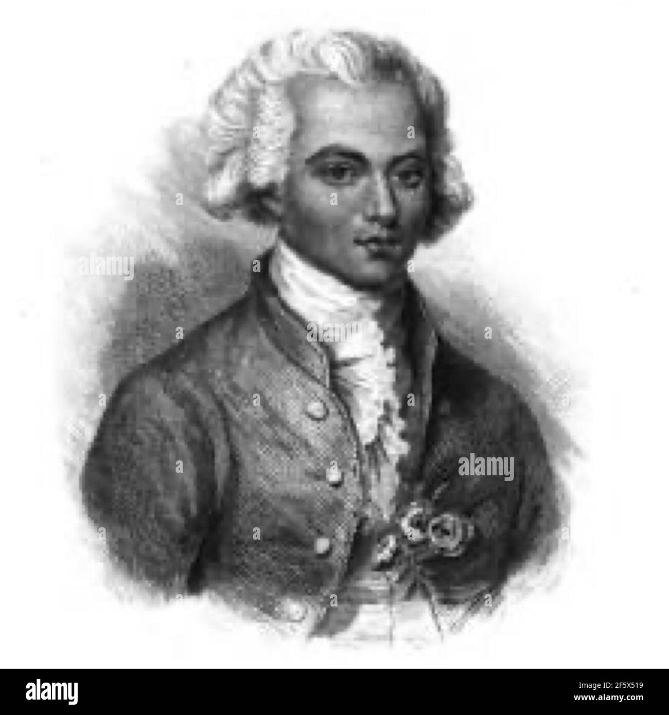 Joseph Bologne, Chevalier de Saint-Georges - Grisier, les armes et le duel - 1847 Banque D'Images Joseph Bologne, Chevalier de Saint-Georges - Grisier, les armes et le duel - 1847 Banque D'Images