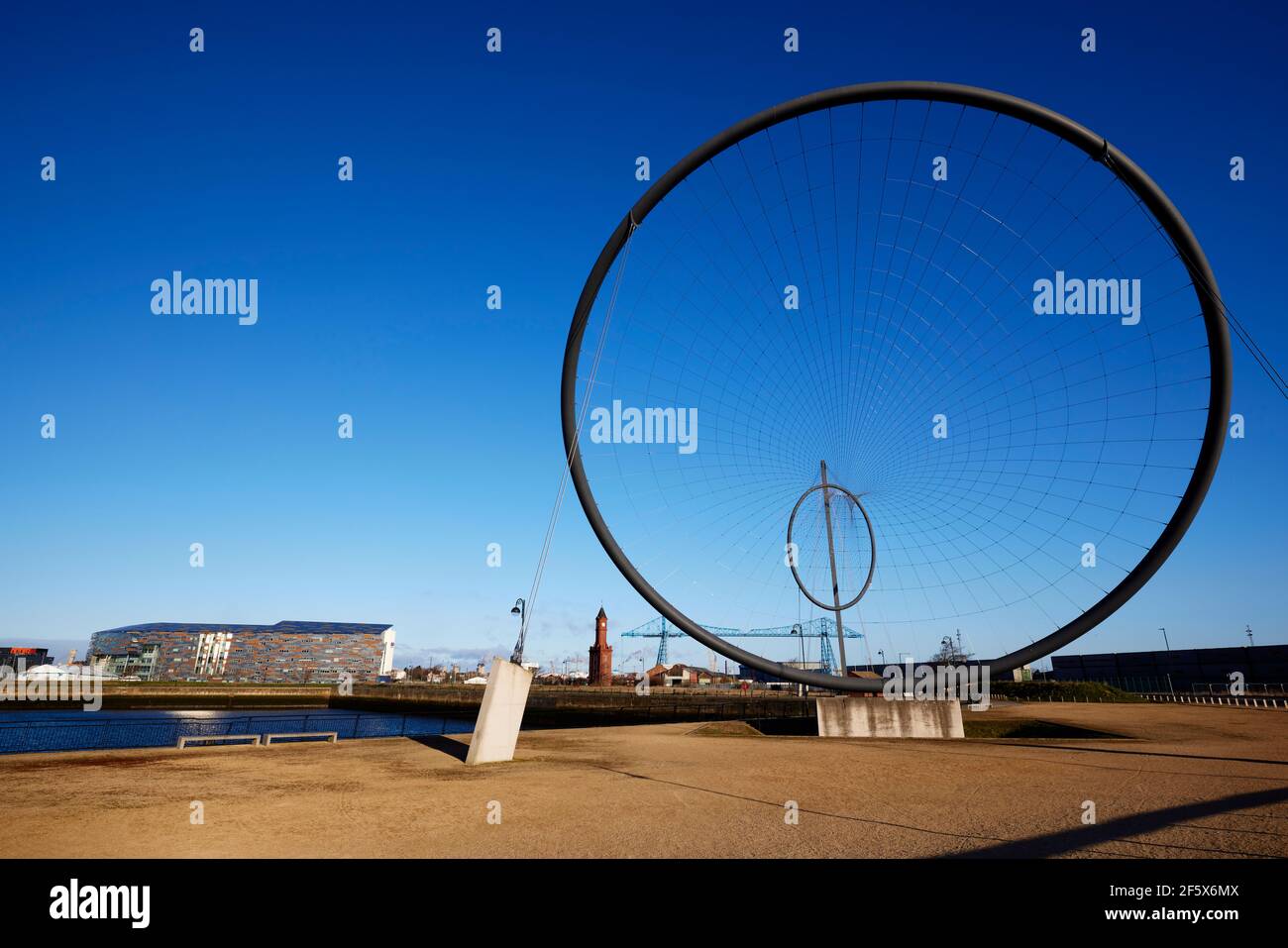 Sculpture de Temenos, Middlebrough Banque D'Images