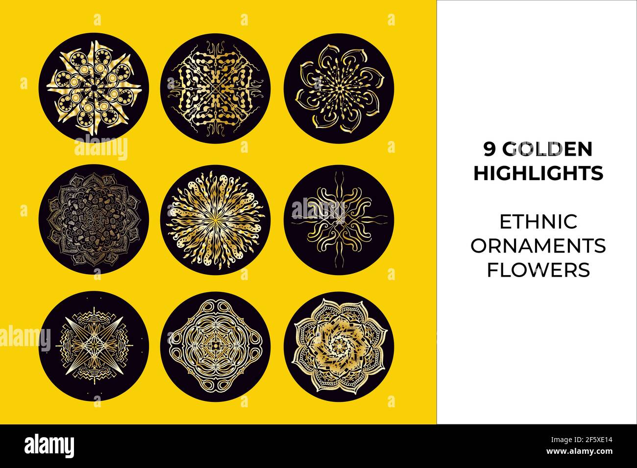 Couvertures de l'histoire magique. Boho médias sociaux mystiques icônes minimales Illustration de Vecteur