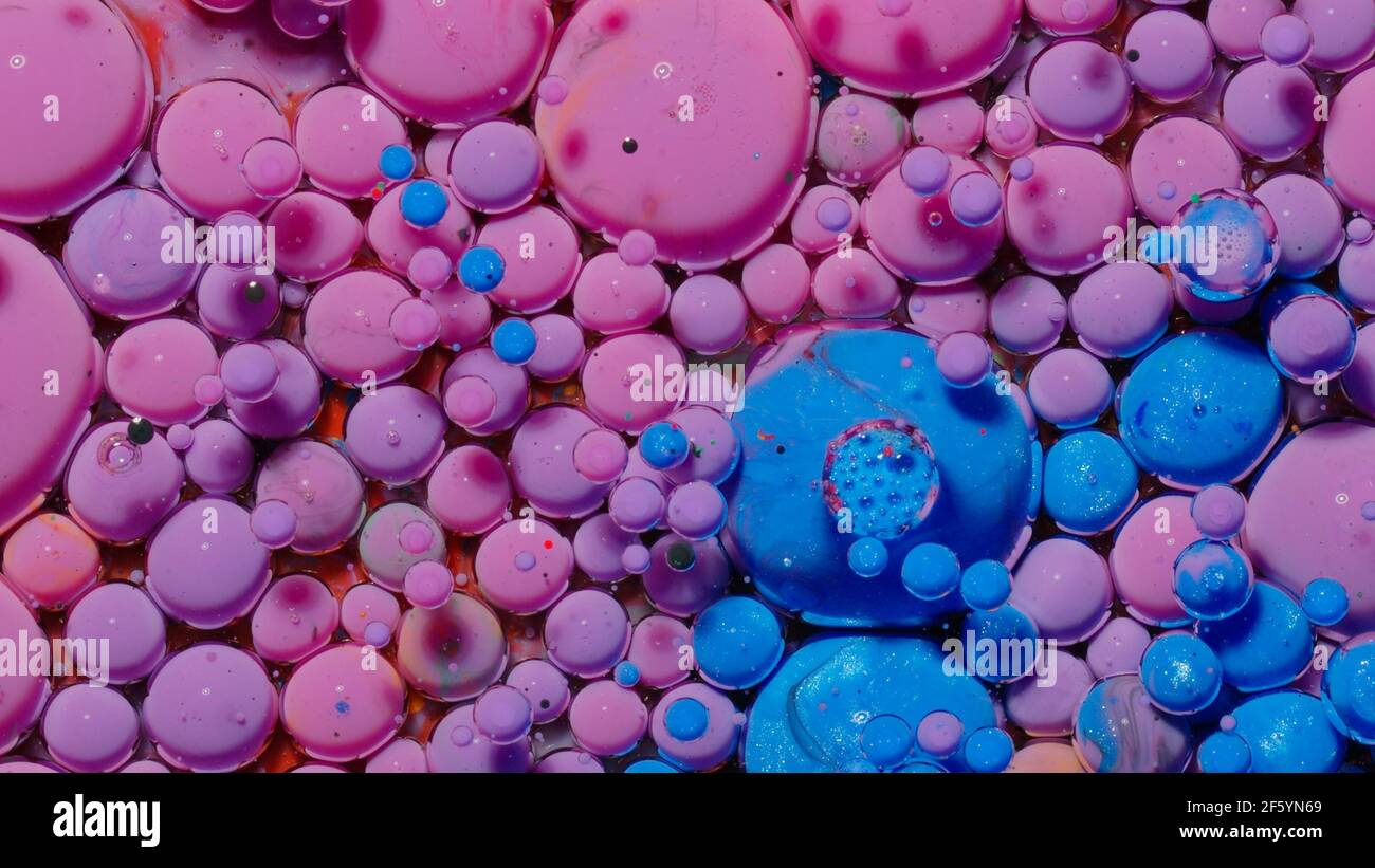 Coloré bleu rose bulles surface fond d'écran thèmes fond, multi-couleurs  espace univers concept Photo Stock - Alamy