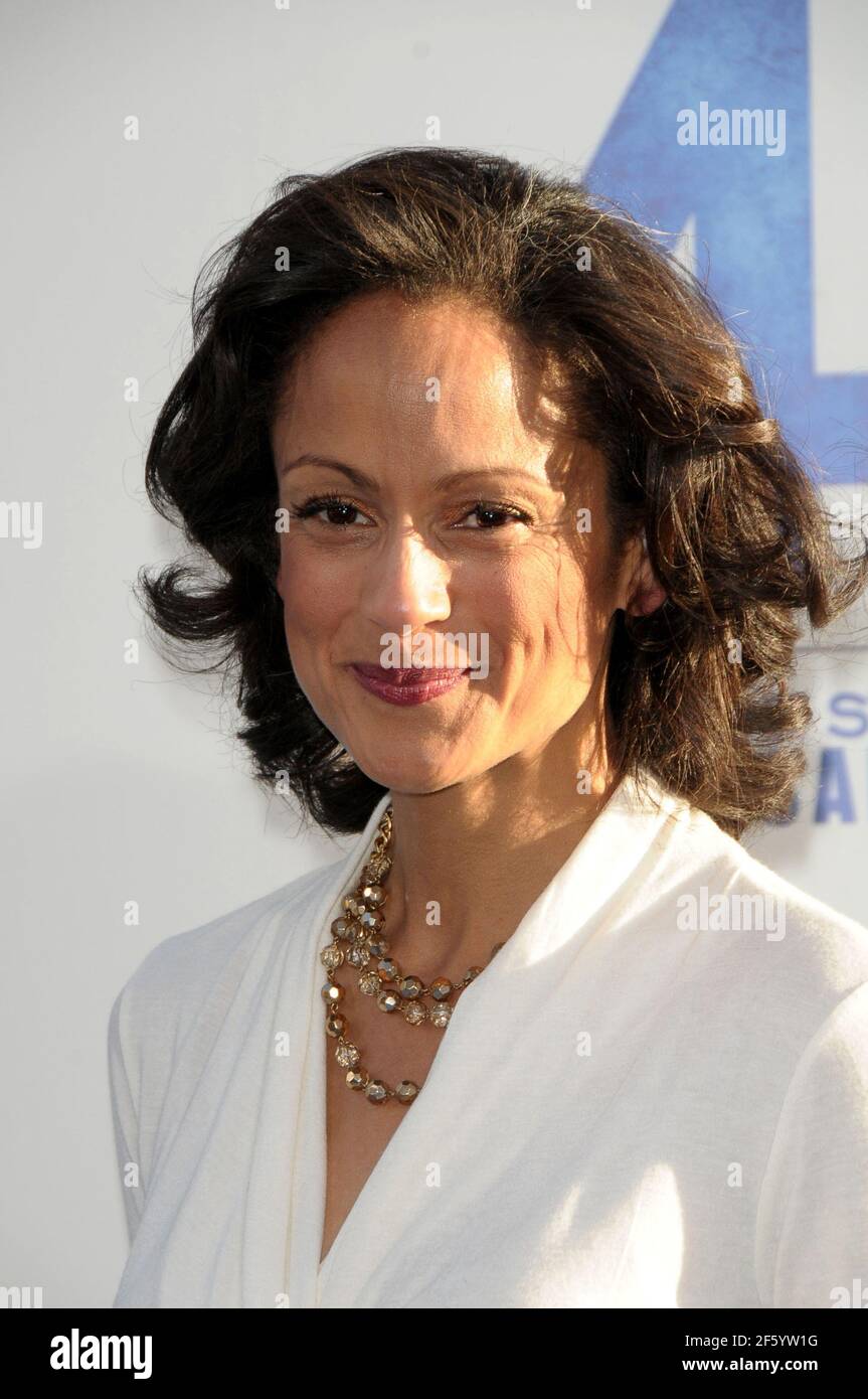 Anne-Marie Johnson en première 42 la véritable histoire d'an American Legend' au Chinese Theatre Los Angeles 04,09,2013 Banque D'Images