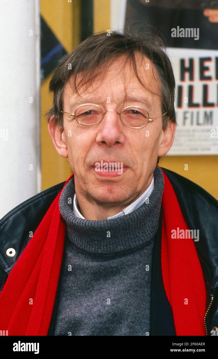 Hark Bohm BEI der Pressevorführung vom Fernsehfilm 'Herzlich Willkommen' à Hambourg, Allemagne 1990. Banque D'Images