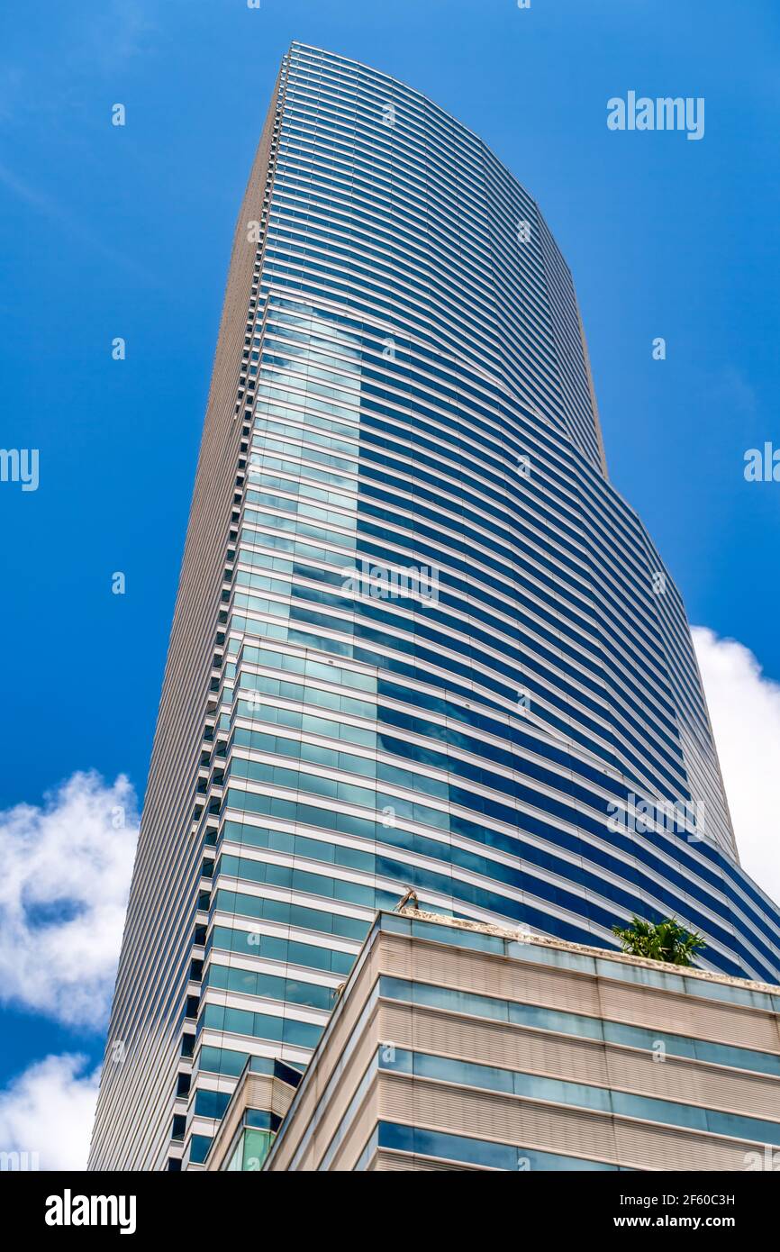 Ville de Miami scène en l'an 2017, Floride, États-Unis Banque D'Images