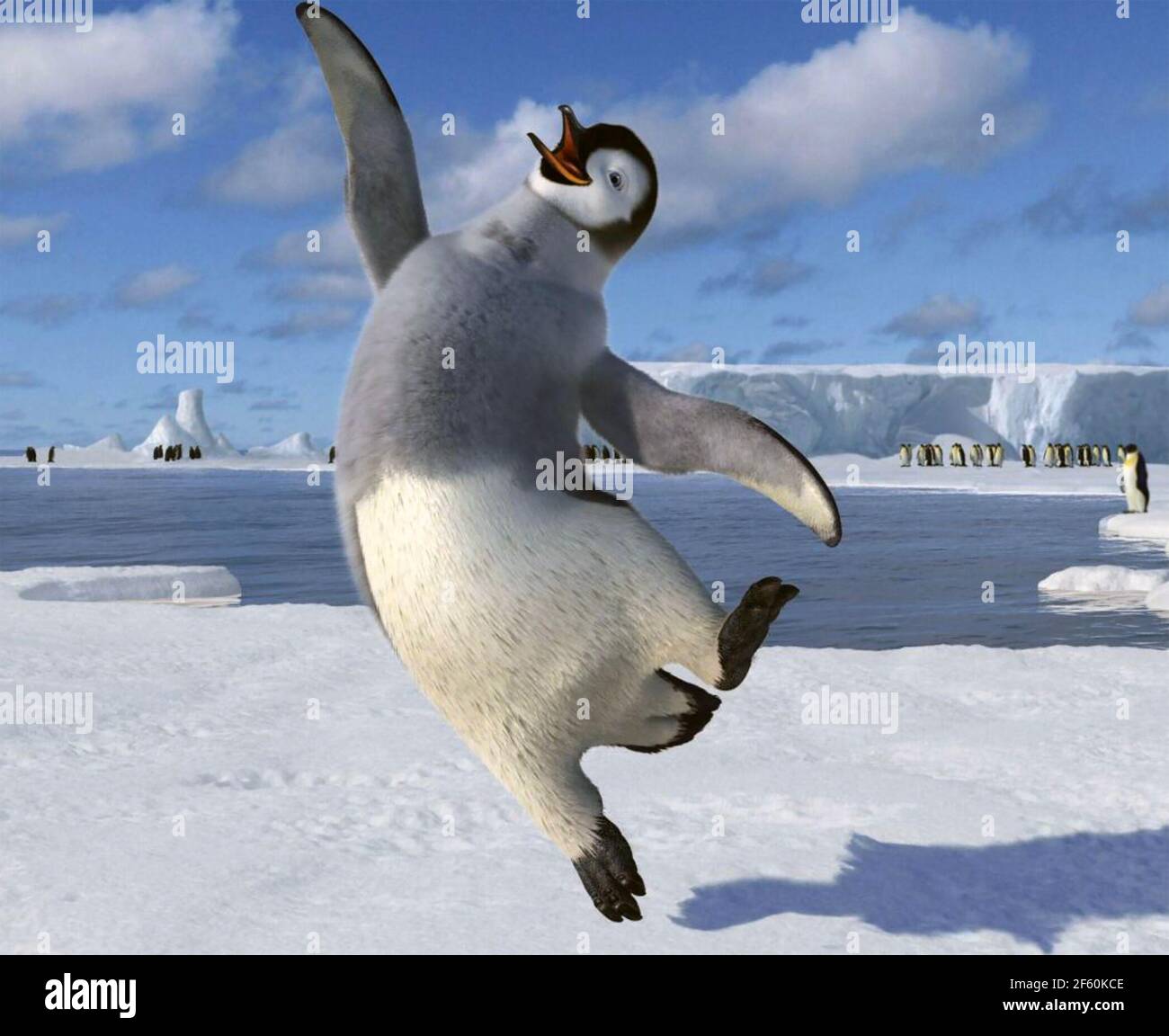 HAPPY FEET 2006 Warner Bros film Banque D'Images
