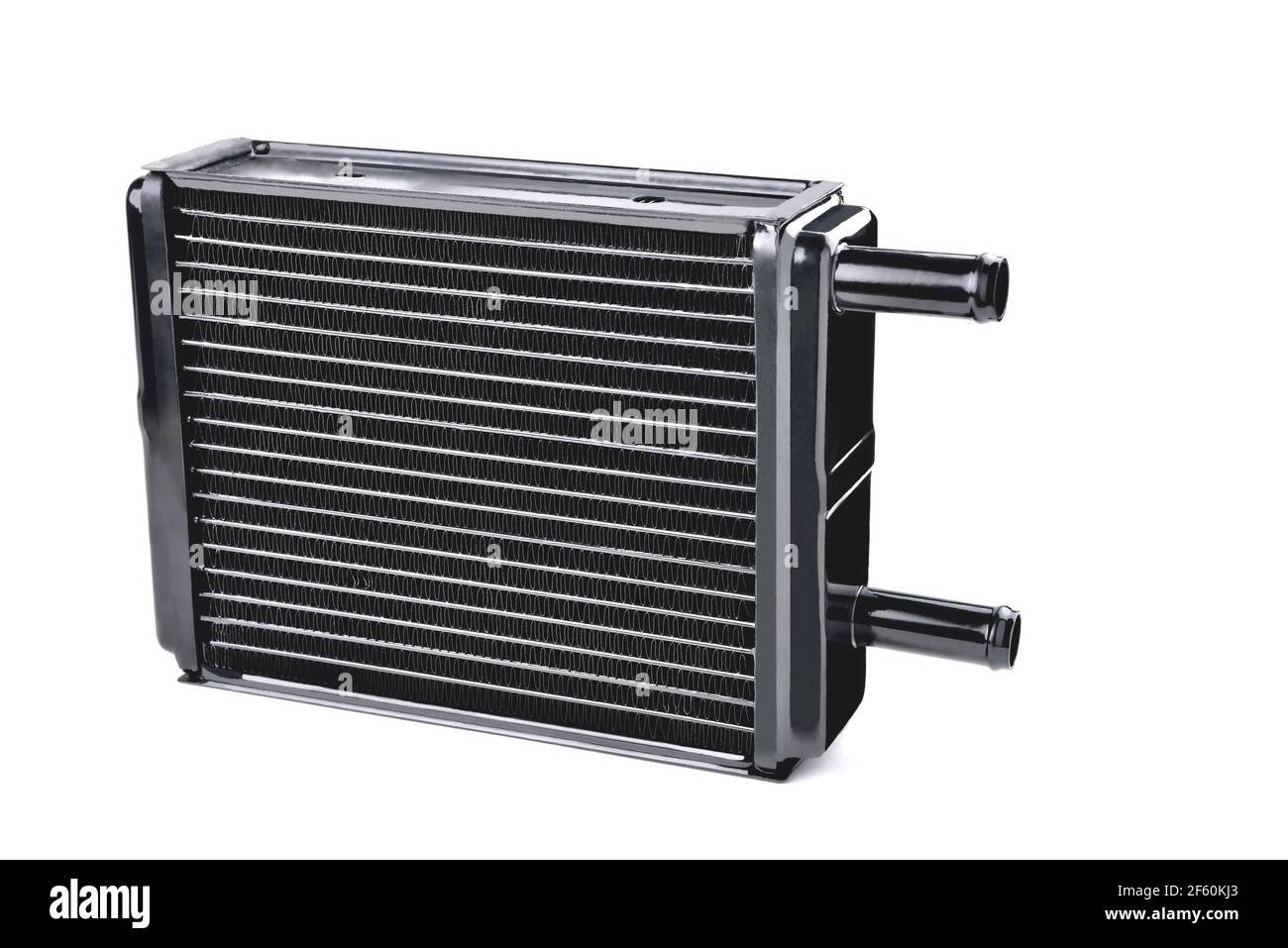 système de chauffage et de climatisation de voiture radiateur, radiateur de  poêle de voiture, fond blanc gros plan, foyer sélectif Photo Stock - Alamy