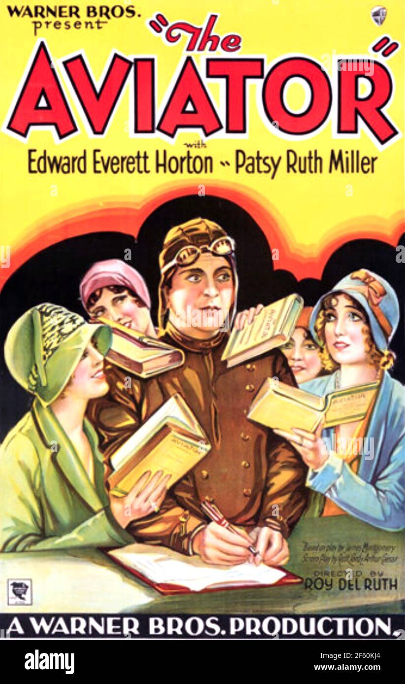 LE film AVIATOR 1929 Warner Bros Banque D'Images
