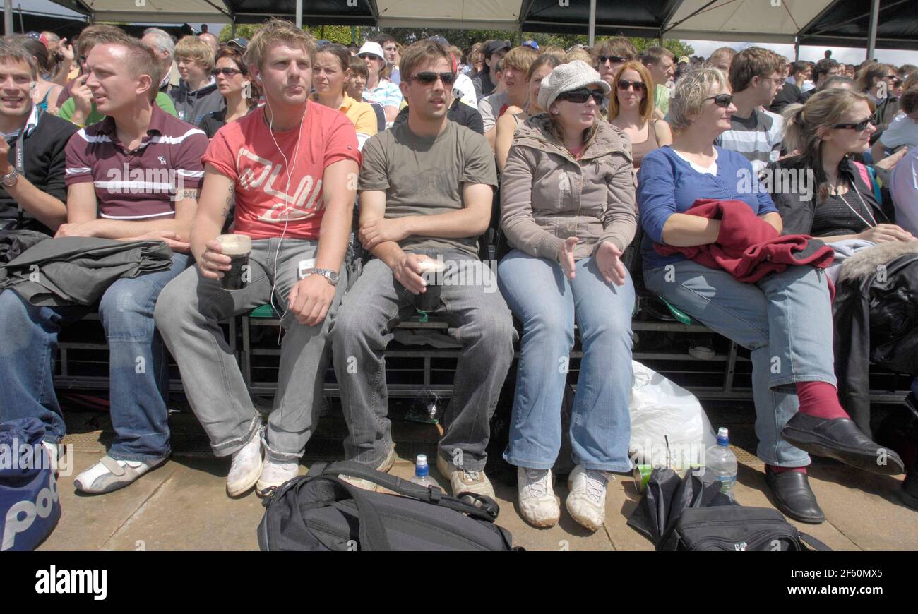 WIMBLEDON 2007 5e JOUR 29/6/07. PHOTO COURT 13 DAVID ASHDOWN Banque D'Images