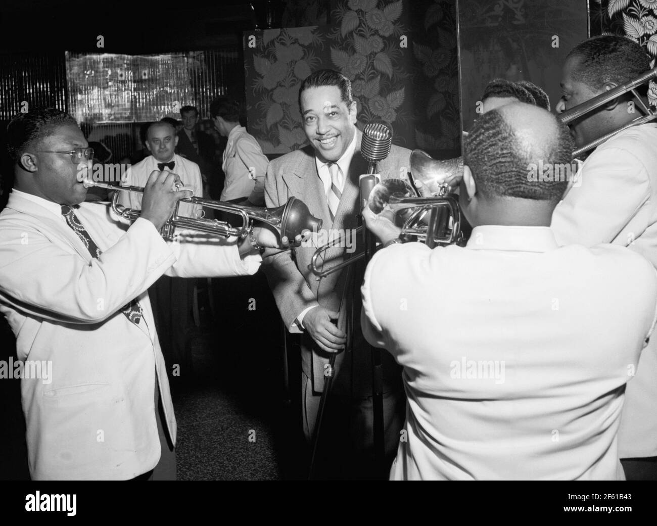Duke Ellington, musicien de jazz américain Banque D'Images