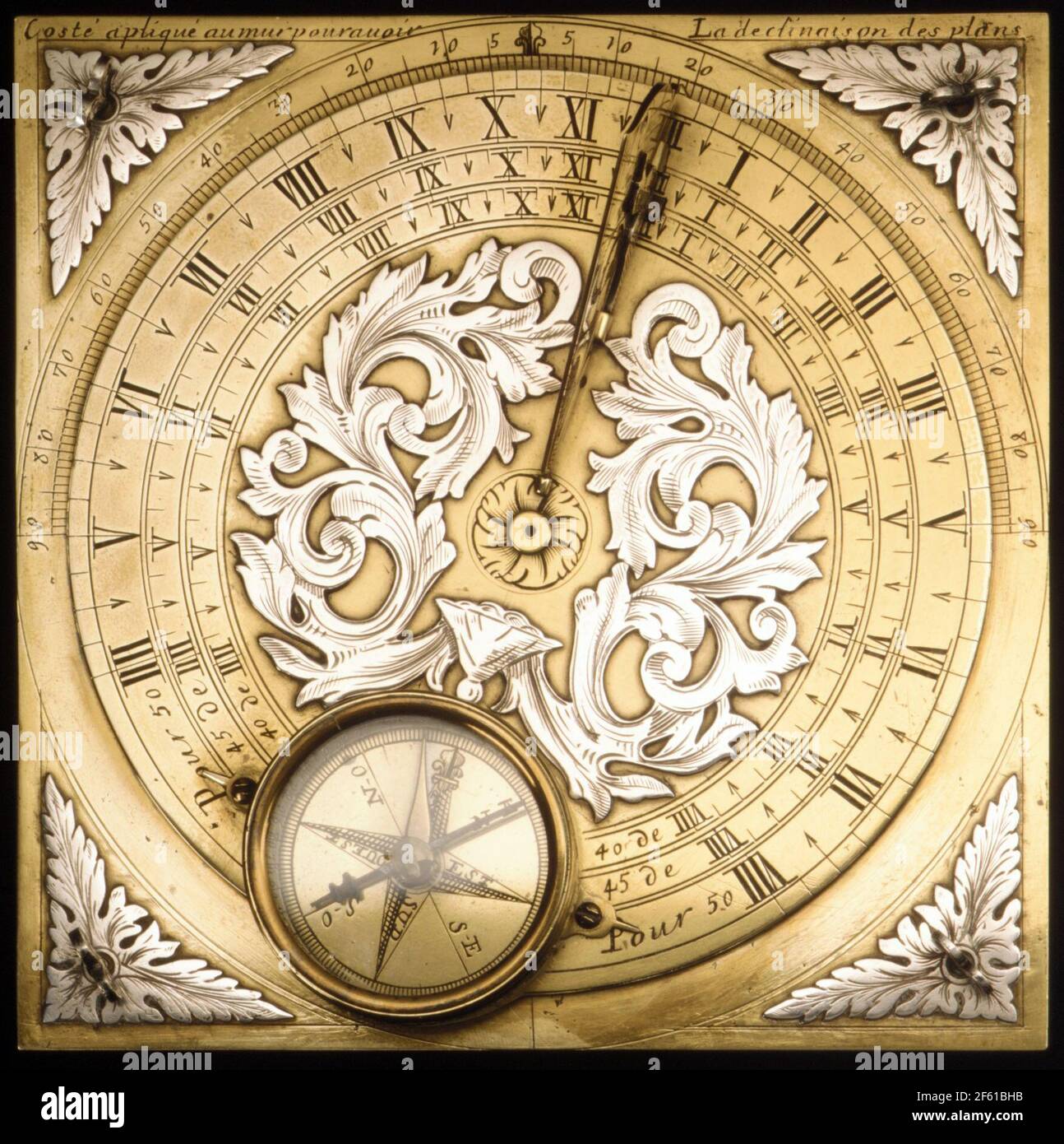 Sundial, env. 1700 Banque D'Images