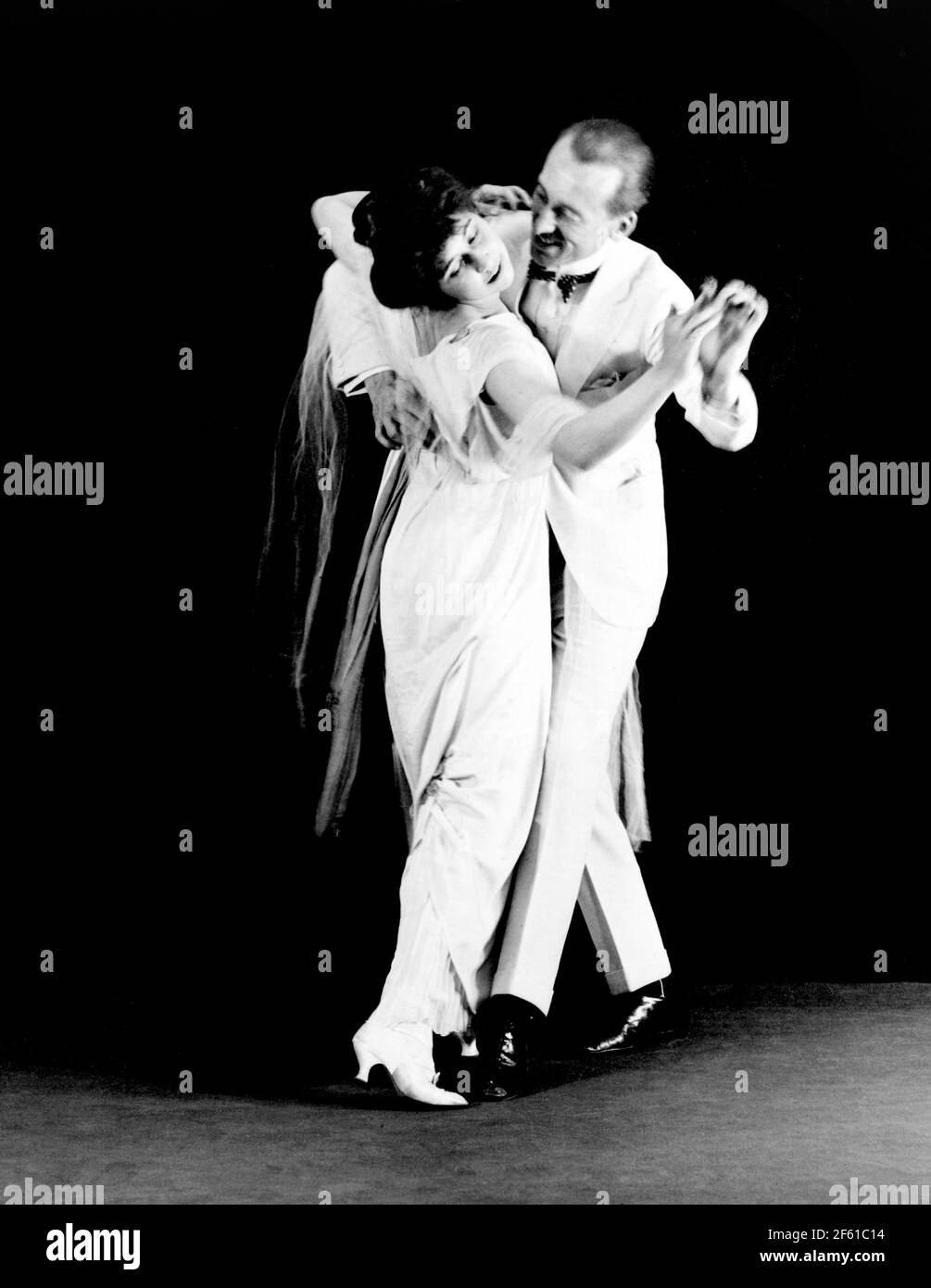 Vernon et Irene Castle, danseurs de la salle de bal Banque D'Images