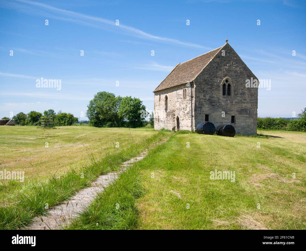 Abbé’s Fish House dans le village de Meare près de Glastonbury, Somerset, Angleterre. Banque D'Images