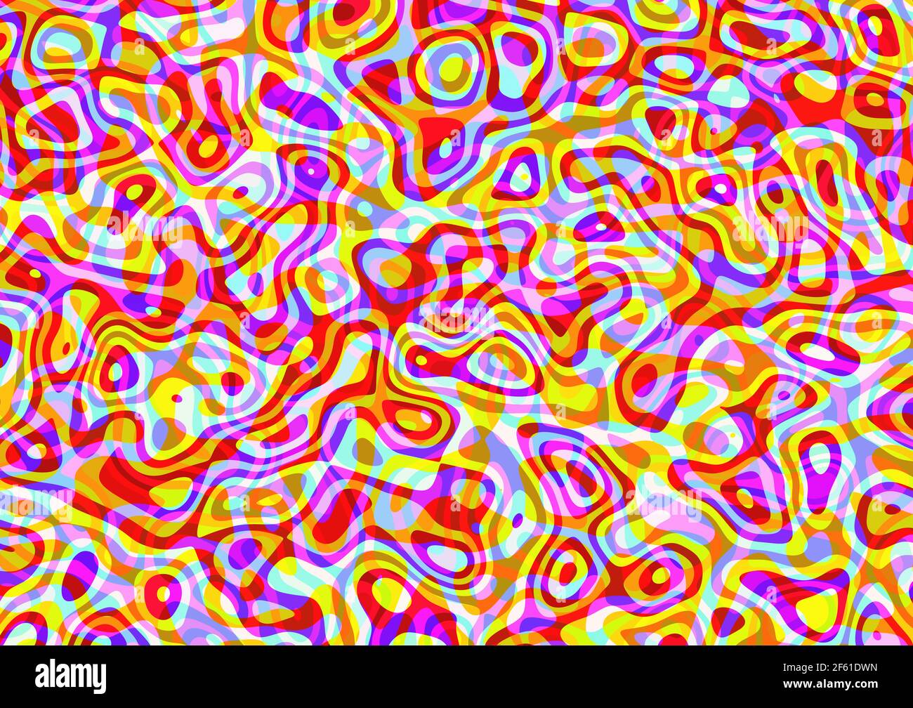Arrière-plans abstraits à motifs multicolores Banque D'Images