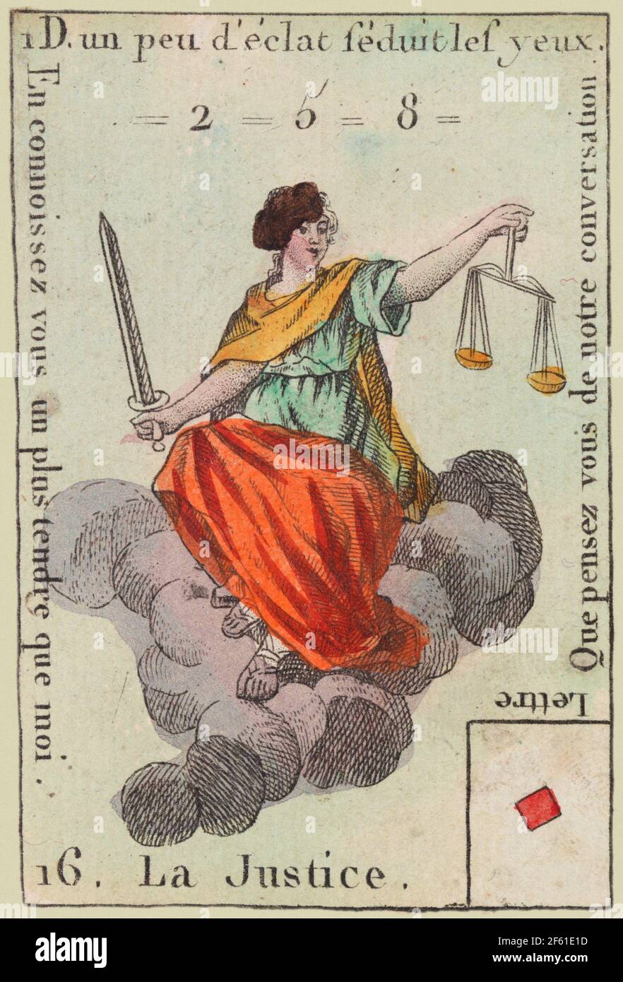 La Justice Banque D'Images