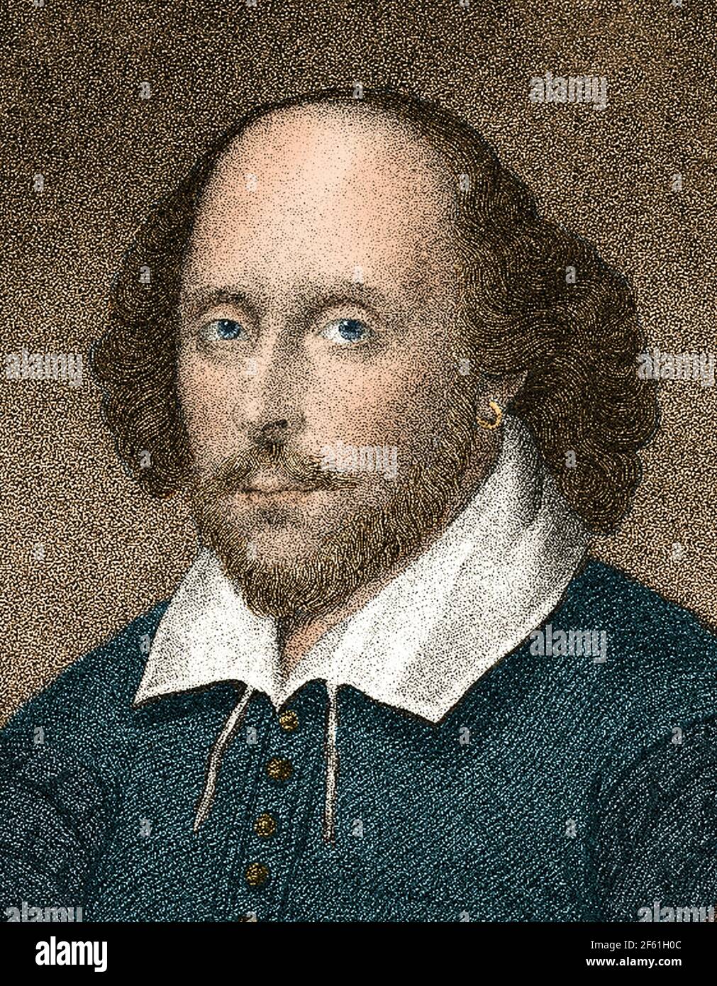 William Shakespeare, dramaturge anglais Banque D'Images