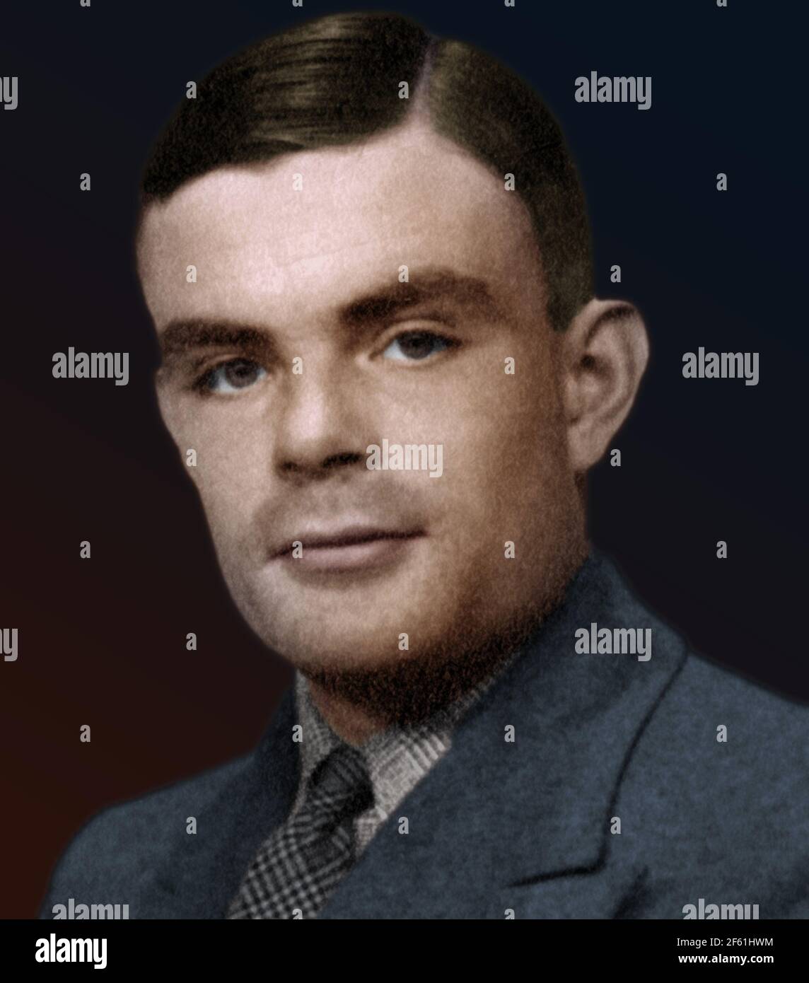Alan Turing, mathématicien anglais Banque D'Images