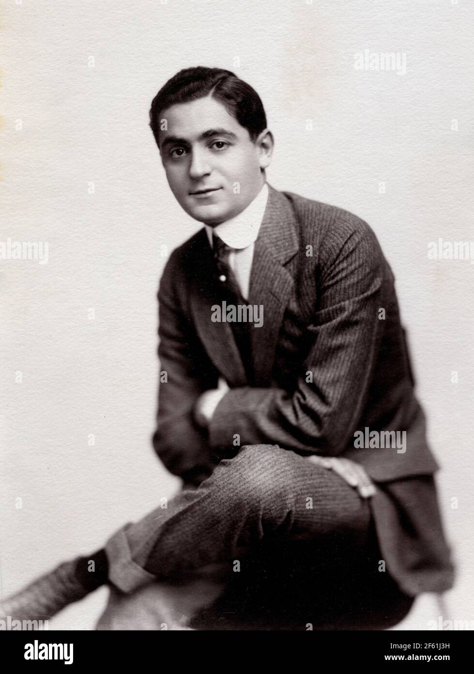 Irving Berlin, compositeur américain et parolier Banque D'Images