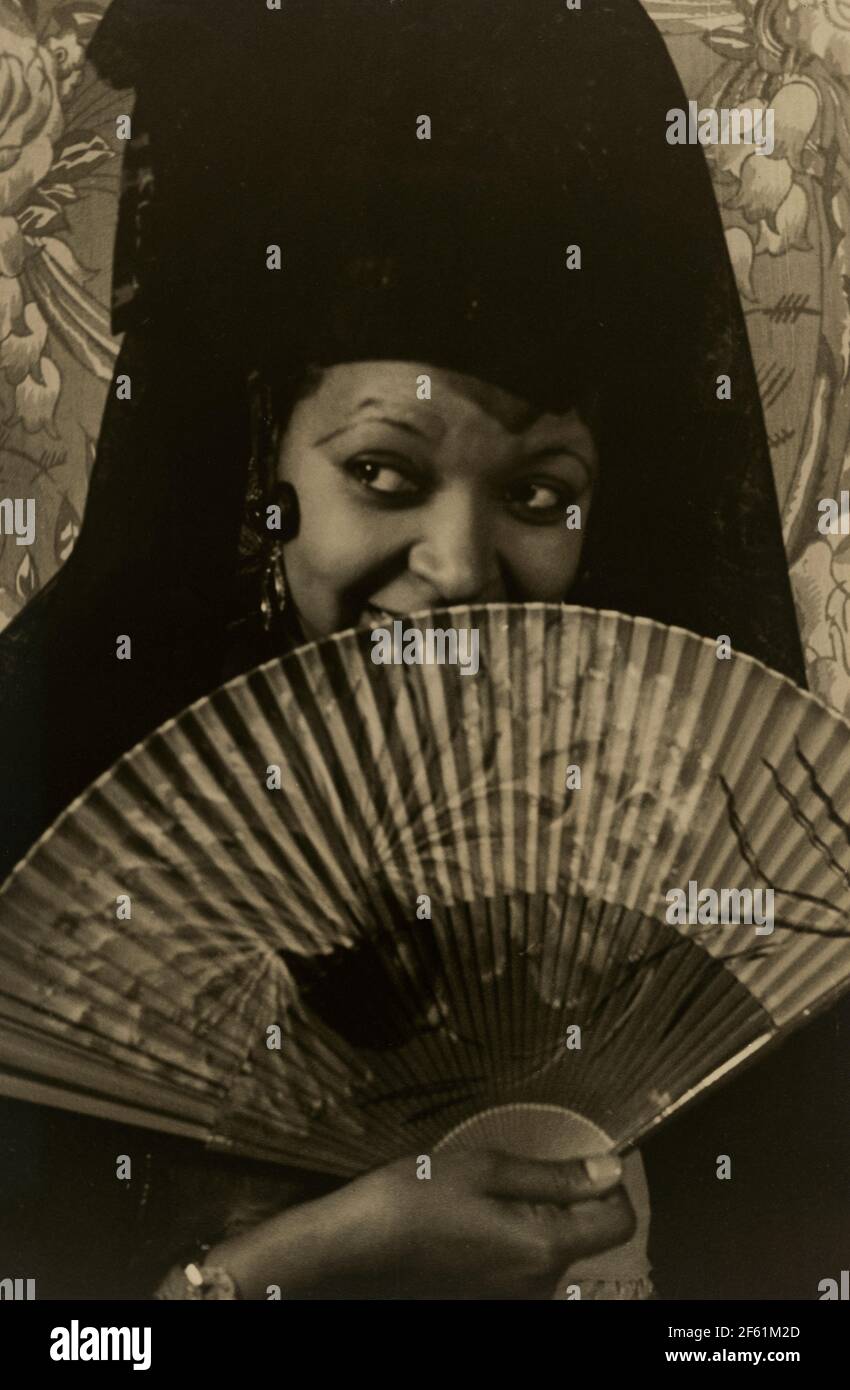 Ethel Waters comme Carmen Banque D'Images