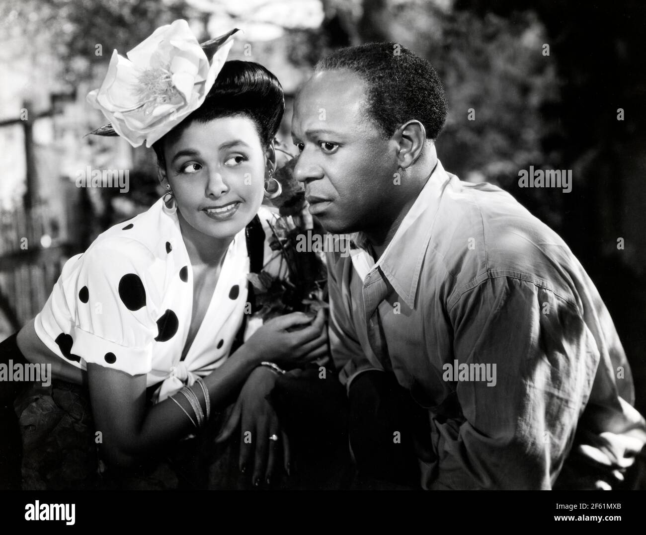 Cabine dans le ciel, Lena Horne et Eddie Anderson, 1943 Banque D'Images
