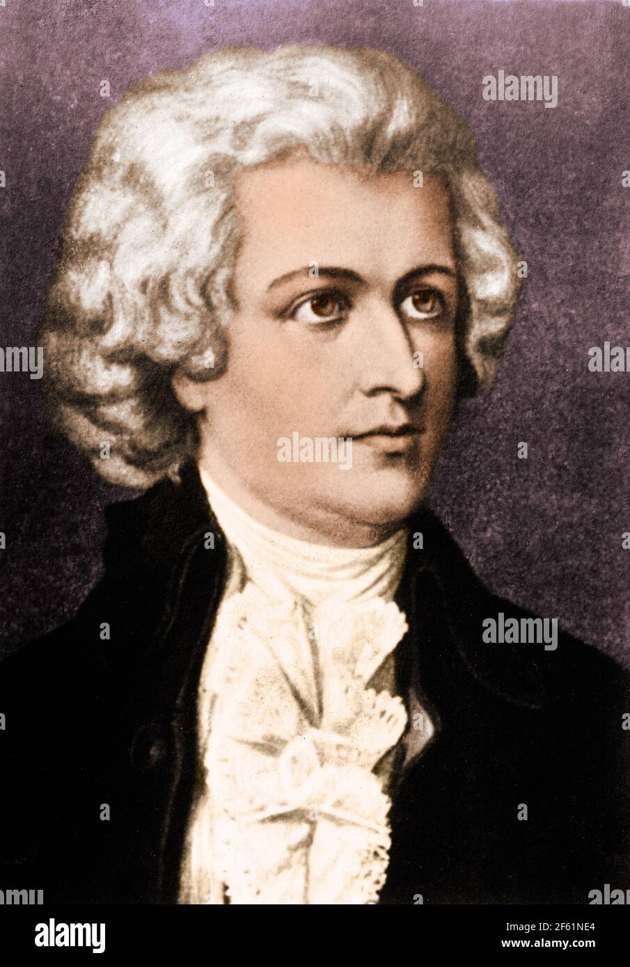Wolfgang Amadeus Mozart, compositeur autrichien Banque D'Images