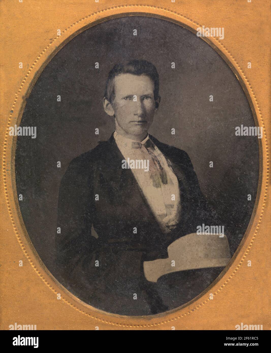 Frank James, American Wild West Outlaw Banque D'Images
