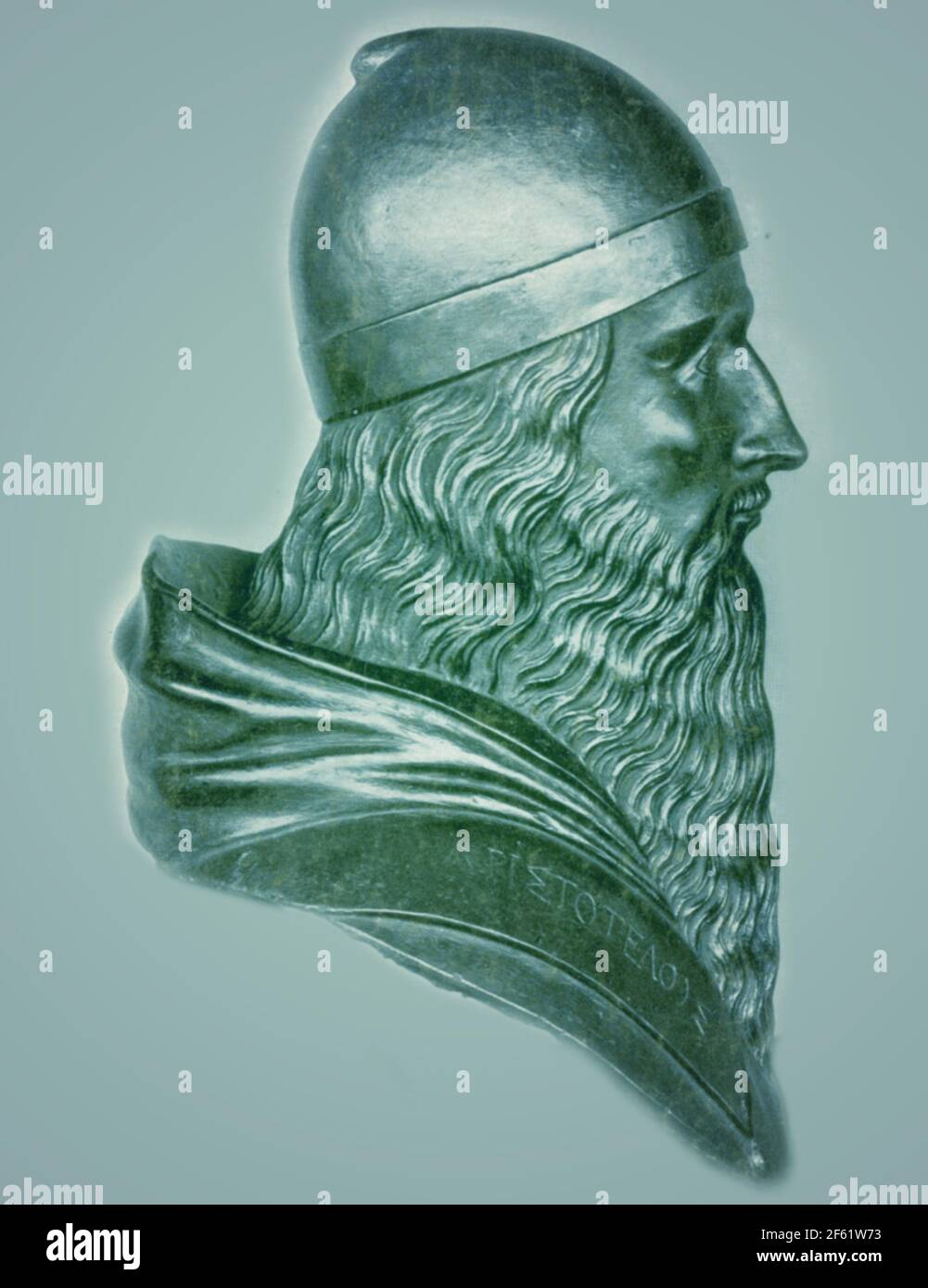 Aristote, philosophe grec et Polymathe Banque D'Images