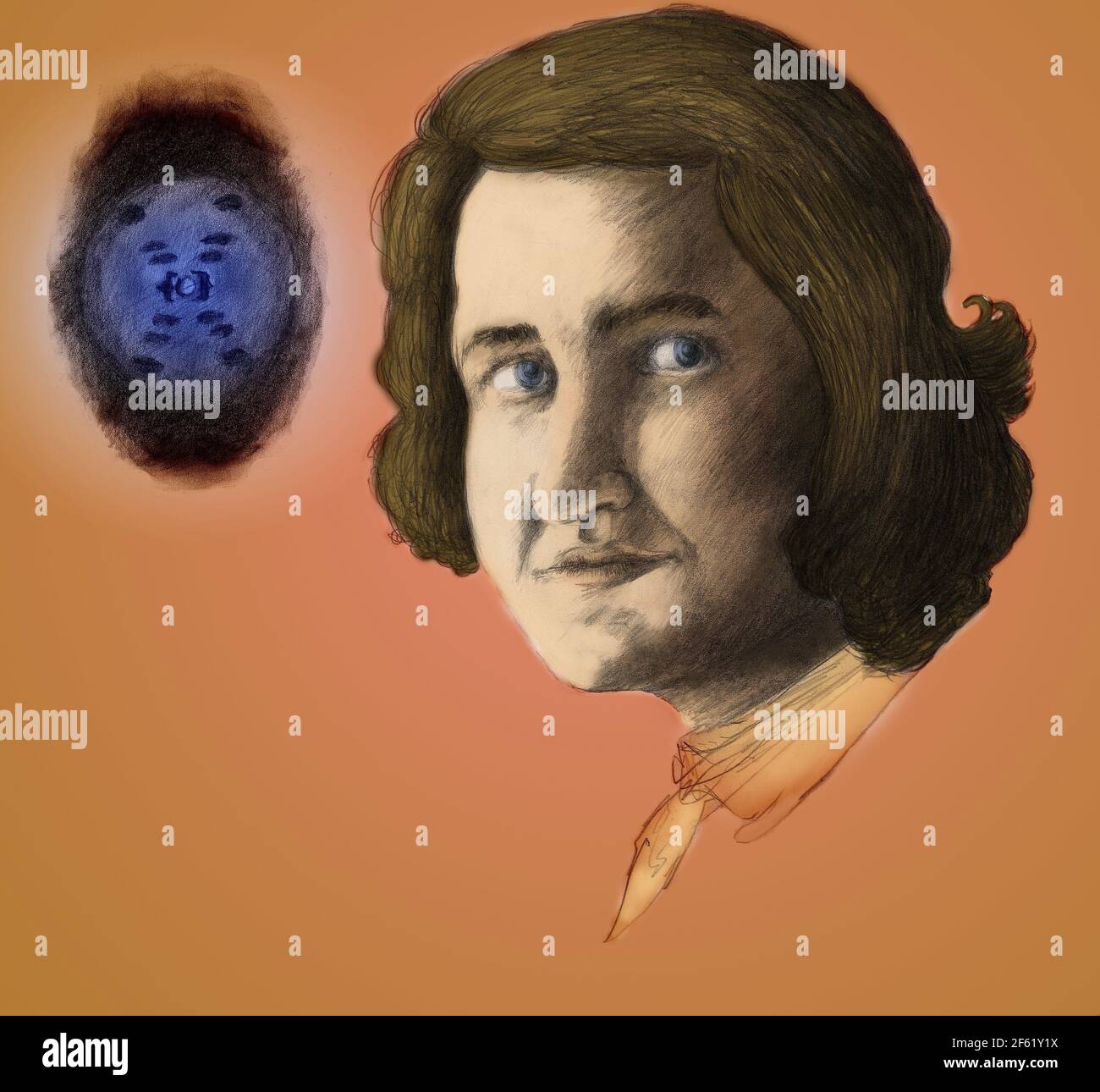 Rosalind Franklin, l'anglais X-Ray Cristallographe Banque D'Images