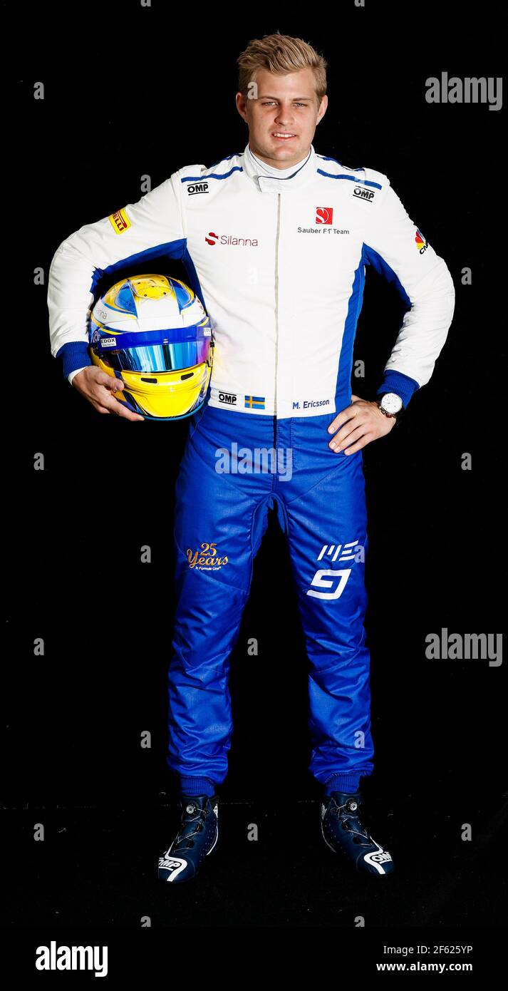 ERICSSON Marcus (swe) Sauber F1 C36 Portrait d'ambiance pendant le championnat de Formule 1 2017 à Melbourne, Australie Grand Prix, du 23 au 26 mars - photo DPPI Banque D'Images