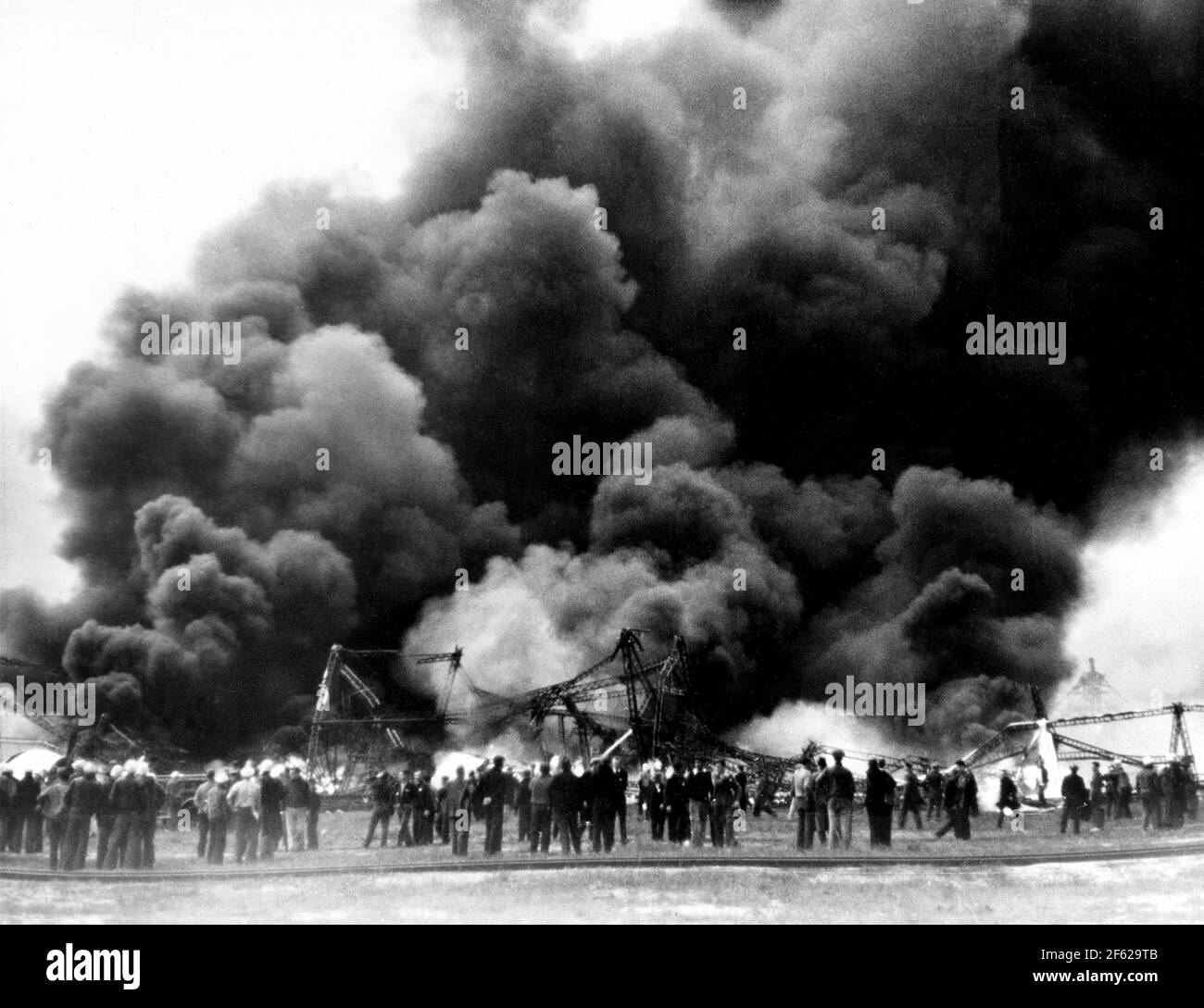 Catastrophe de Hindenburg, 1937 Banque D'Images