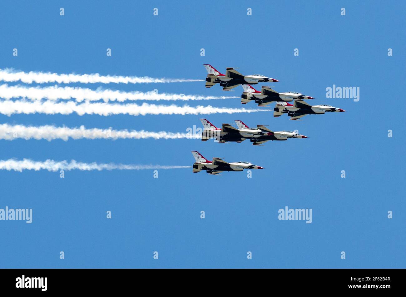 Survol de New York de la marine militaire Banque D'Images