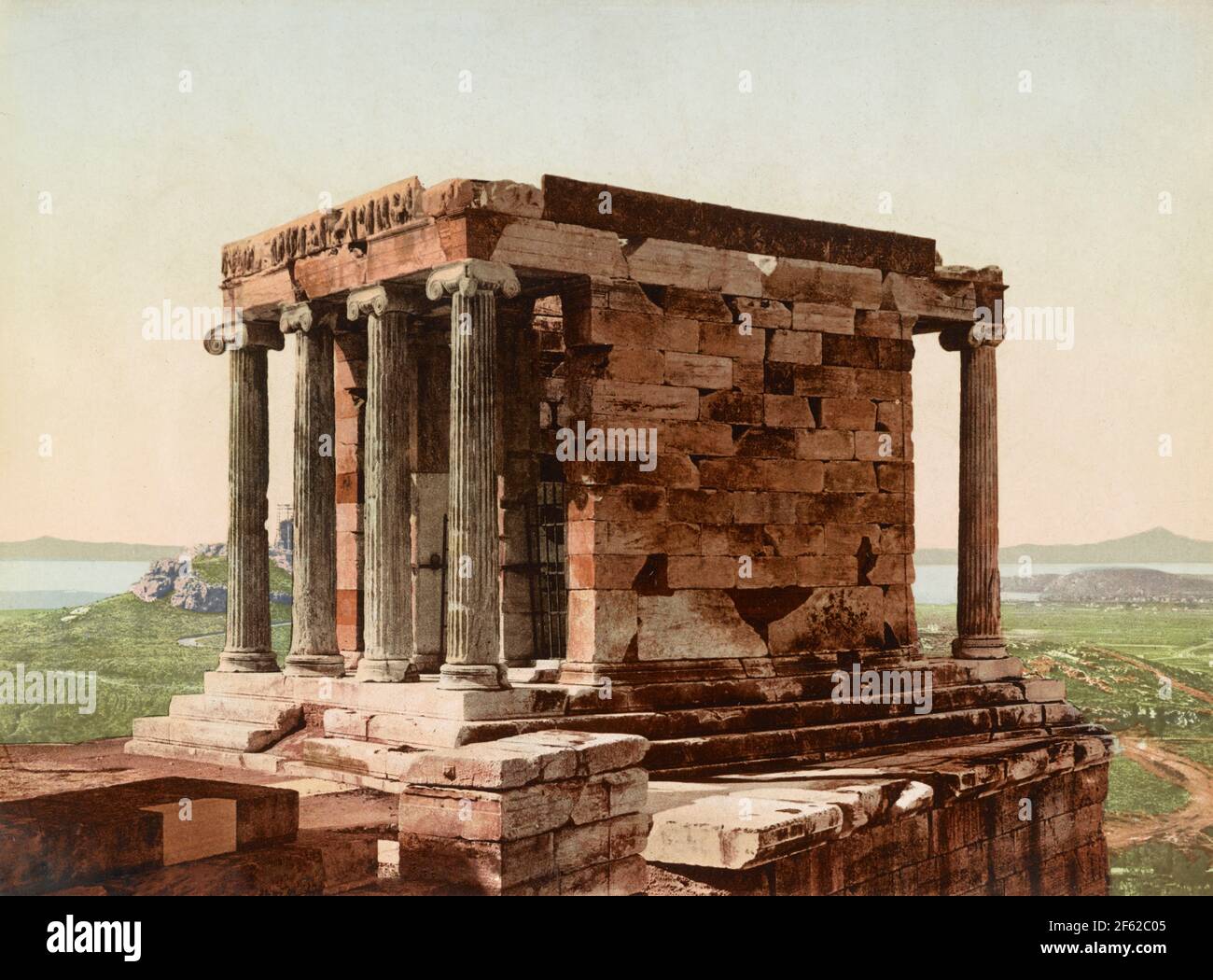 Temple d'Athéna Nike, Athènes, Grèce Photo Stock - Alamy