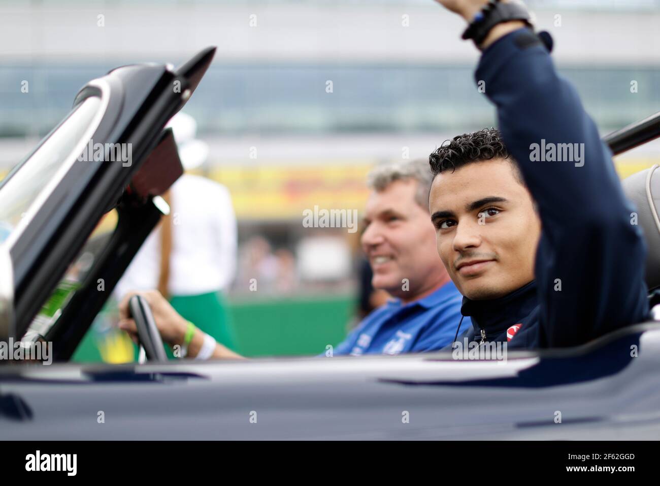 WEHRLEIN Pascal (ger) Sauber F1 C36 Portrait d'ambiance pendant le Championnat du monde de Formule 1 2017, Grand Prix d'Angleterre du 13 au 16 juillet, à Silverstone, Grande-Bretagne - photo Frédéric le Floc'h / DPPI Banque D'Images