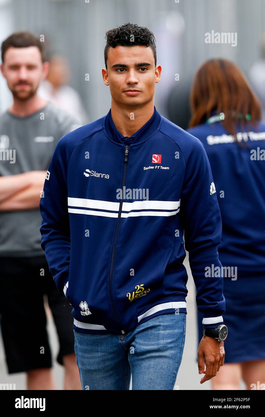 WEHRLEIN Pascal (ger) Sauber F1 C36, Portrait d'ambiance pendant le Championnat du monde de Formule 1 2017, Grand Prix du Japon du 5 au 8 octobre à Suzuka - photo DPPI Banque D'Images