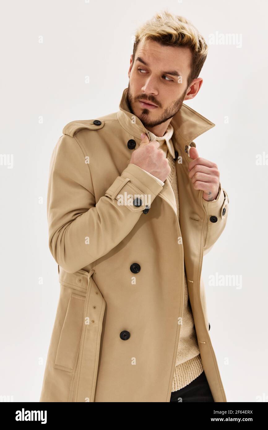 Manteau beige court hotsell