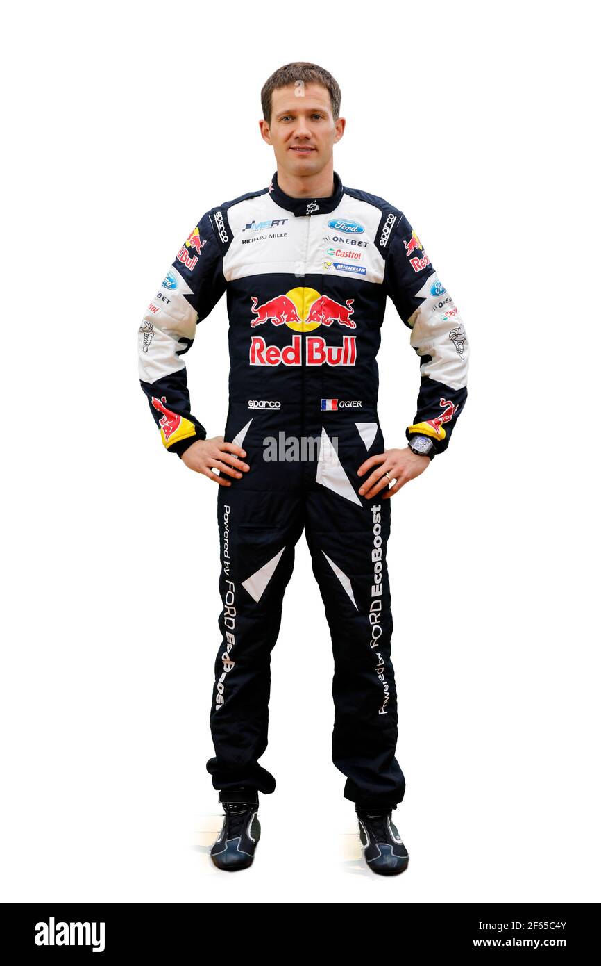 Ogier Sebastien, M-sport World Rally Team, Ford Fiesta WRC, portrait d'ambiance pendant le Championnat du monde de voitures de rallye WRC 2017, rallye Suède du 9 au 12 février, à Hagfors - photo Bastien Baudin / DPPI Banque D'Images