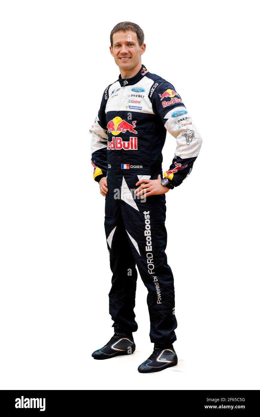 Ogier Sebastien, M-sport World Rally Team, Ford Fiesta WRC, portrait d'ambiance pendant le Championnat du monde de voitures de rallye WRC 2017, rallye Suède du 9 au 12 février, à Hagfors - photo Bastien Baudin / DPPI Banque D'Images