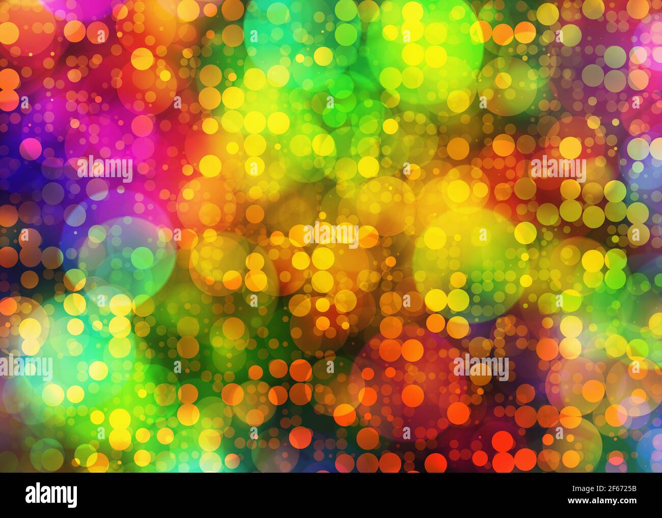 arrière-plan bokeh abstrait de vacances coloré Banque D'Images