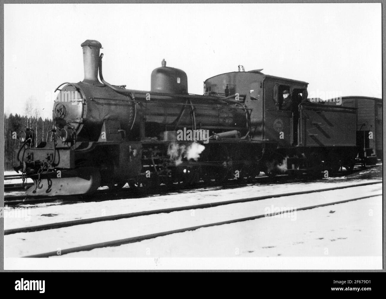Chemins de fer d'État, SJ B2P 3106. Banque D'Images