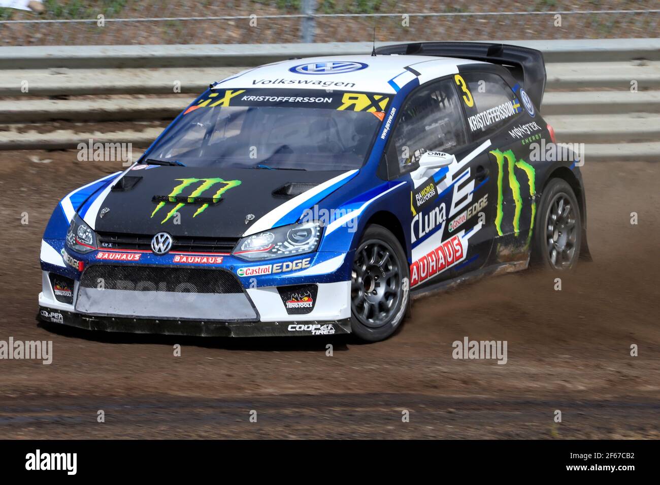 03 KRISTOFFERSSON Johan (swe) PSRX Volkswagen Suède Volkswagen Polo GTI Action pendant le Championnat DU MONDE RX de suède de Swecom 2017 A HOLJES MOTORSTADION juin 30 à juillet - photo Paulo Maria/DPPI Banque D'Images