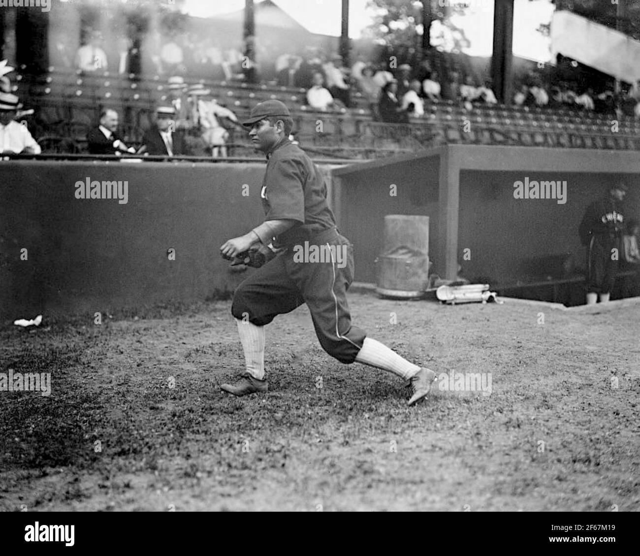 Ewell REB Russell, Chicago White Sox, 1913. Banque D'Images