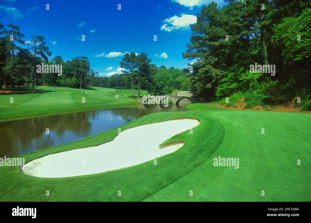 Augusta National Golf Club - Géorgie, Etats-Unis Banque D'Images