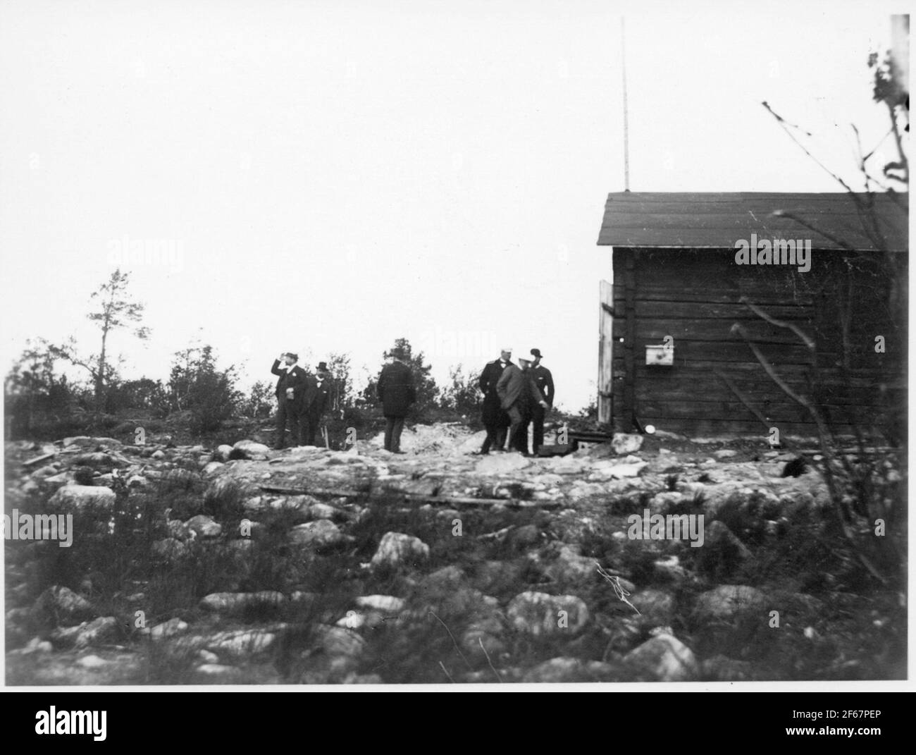 Inspection du cours de la frontière nationale. Banque D'Images