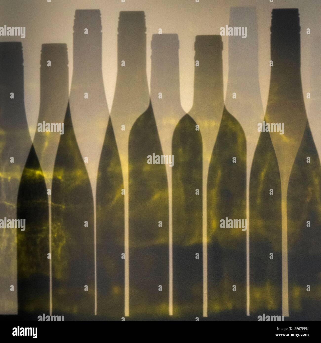 Bouteilles de vin vides Banque de photographies et d’images à haute résolution Alamy