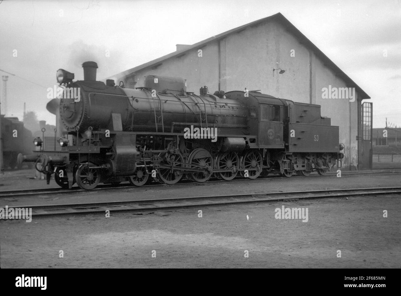 State Railways, SJ E9 1761, ancien HNJ MB / G12 46 Banque D'Images