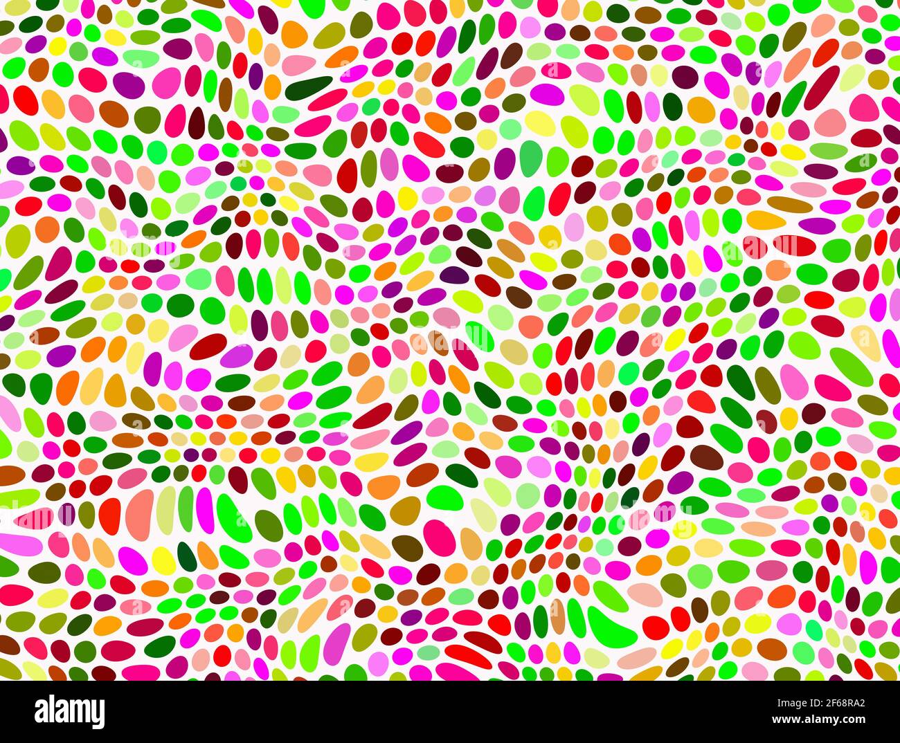 arrière-plan bokeh rond multicolore abstrait Banque D'Images