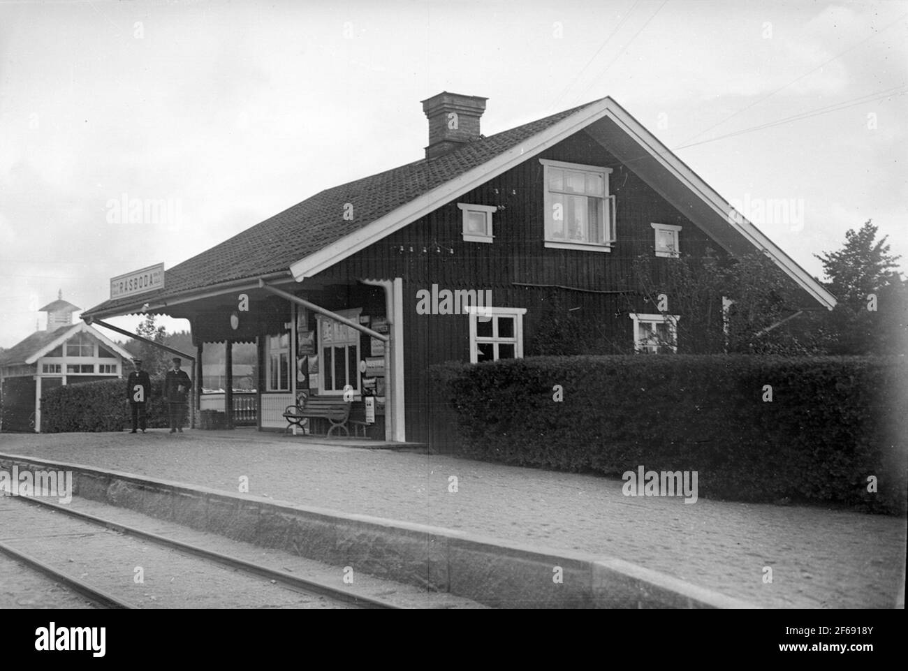 Gare de Råsboda. Banque D'Images