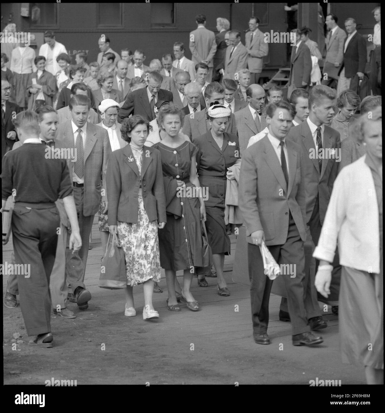 Détérioration des voyageurs Banque D'Images