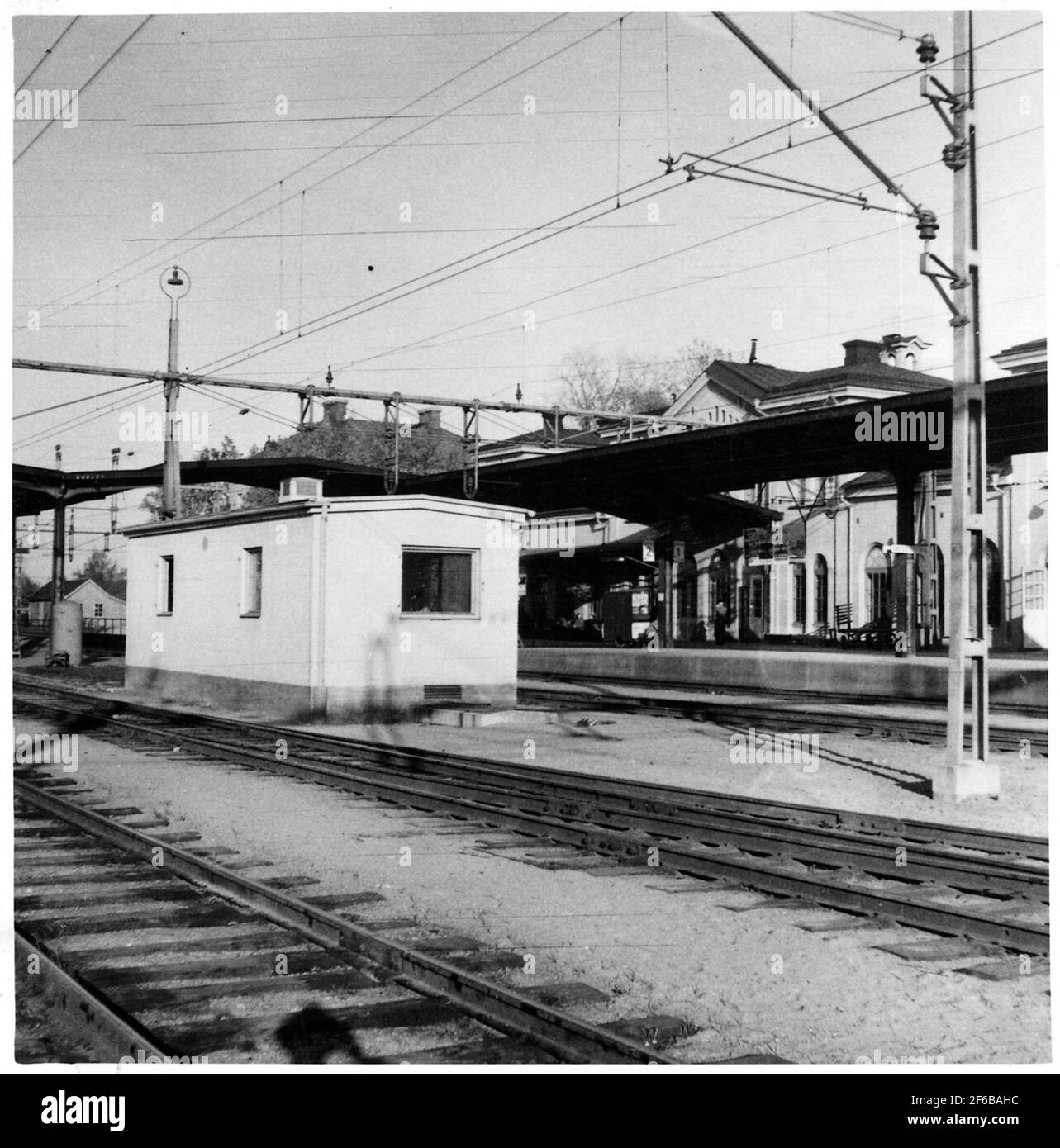 L'appareillage de commutation à Örebro C. Banque D'Images