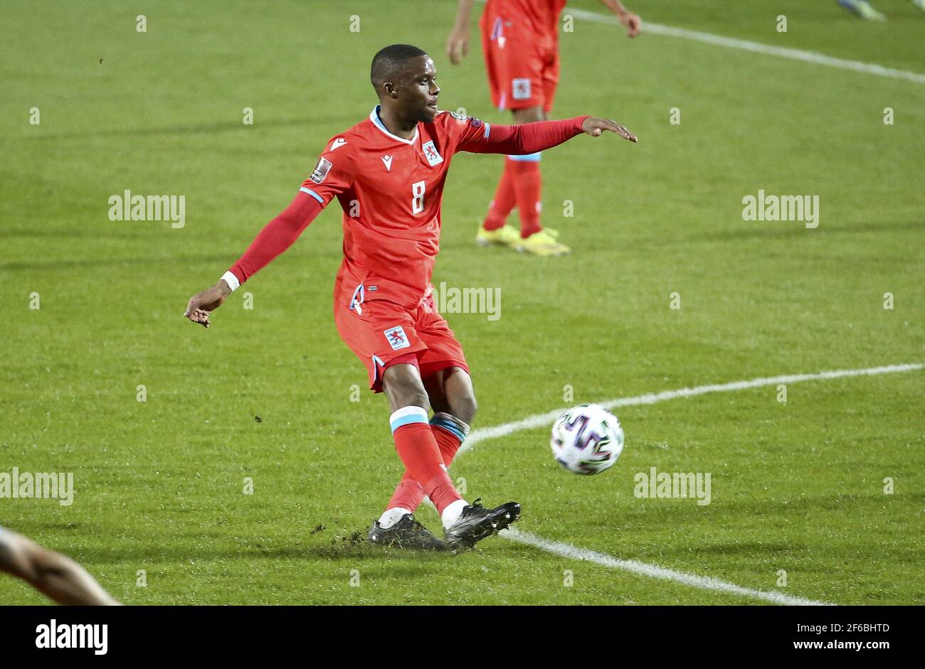 Christopher Martins du Luxembourg lors de la coupe du monde de la FIFA 2022, qualificatifs, Group A match de football entre le Luxembourg et le Portugal le 30 mars 2021 à Josy Barthel à Luxembourg, Luxembourg - photo Jean Catuffe / DPPI / LiveMedia Banque D'Images